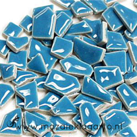 Keramiek Puzzelstukjes per 100 gram Aqua 171