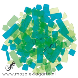 Acryl Mix Mozaiek Groen/Zeegroen 3950