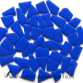 Mozaiek puzzelstukjes Glas 100 gram Briljant Blauw 069