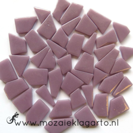 Mozaiek puzzelstukjes Glas 100 gram Lila 053