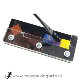 Aanslaglijst voor 2 x 2 cm glastegels 188