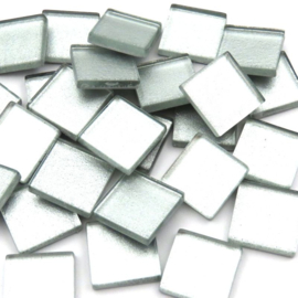 Crystal glastegels 2x2 cm 150 gram Zilver 1002