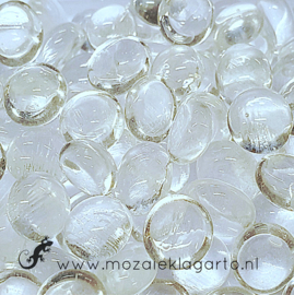 Glas Nugget Mini 9-13 mm Transparant 50 gram Blank 4390