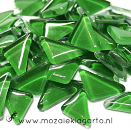 Mozaiek puzzelstukjes Soft Glas 100 gram Groen 181