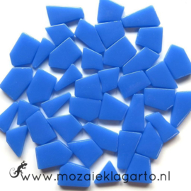 Mozaiek puzzelstukjes Glas 100 gram Blauw 066