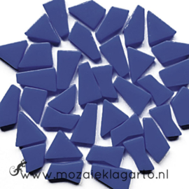Mozaiek puzzelstukjes Glas 100 gram Donkerblauw 71
