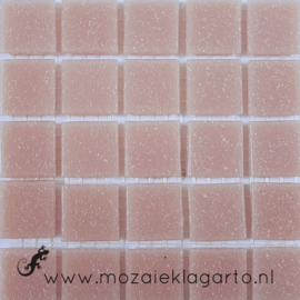 Basis glastegels Roze  per 25 tegels 085