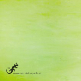 Glasplaat 19 x 20 cm Pastelgroen Semi Translucent Y81st