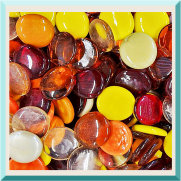 Mozaïek Glas Nuggets 30-38 mm
