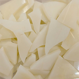 Gekleurde glasscherven Antiek Ivoor Semi Translucent 69