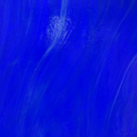 Glasplaat 20 x 20 cm Donkerblauw Semi Translucent W119st