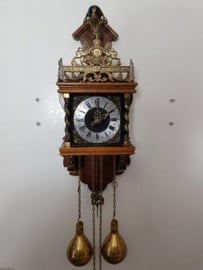 Antique Original Warmink Zaandam Clock from 1950 , 8 dayes movement