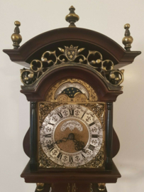 Vintage Warmink Dutch Sallander Wall Clock with moon phase