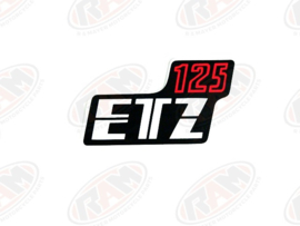 sticker zijdecksel etz 125