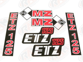 sticker set etz 125