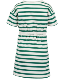 JURK GROEN GESTREEPT, SPORTY