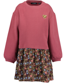 SWEATDRESS WIJNROOD, FLOWER