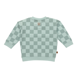 SWEATER GEBLOKT, LITTLE RACER