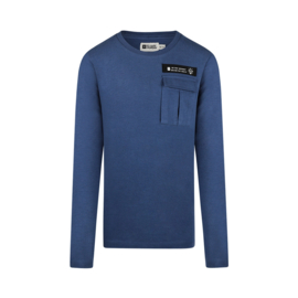 LONGSLEEVE, BLAUW