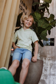 SHIRT MET CAPUCHON, LIME