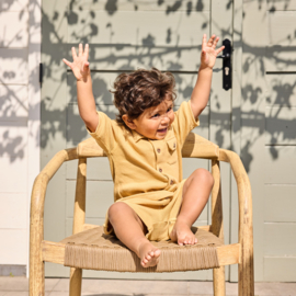 KORT BROEKJE OKER GEEL, PARADISE