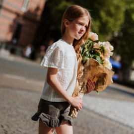 KORT SPIJKERBROEKJE, ZWART