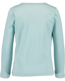 LONGSLEEVE SPORTY, GLETSJERBLAUW