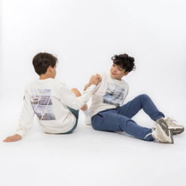 SHIRT LOOSE FIT, OFF-WHITE