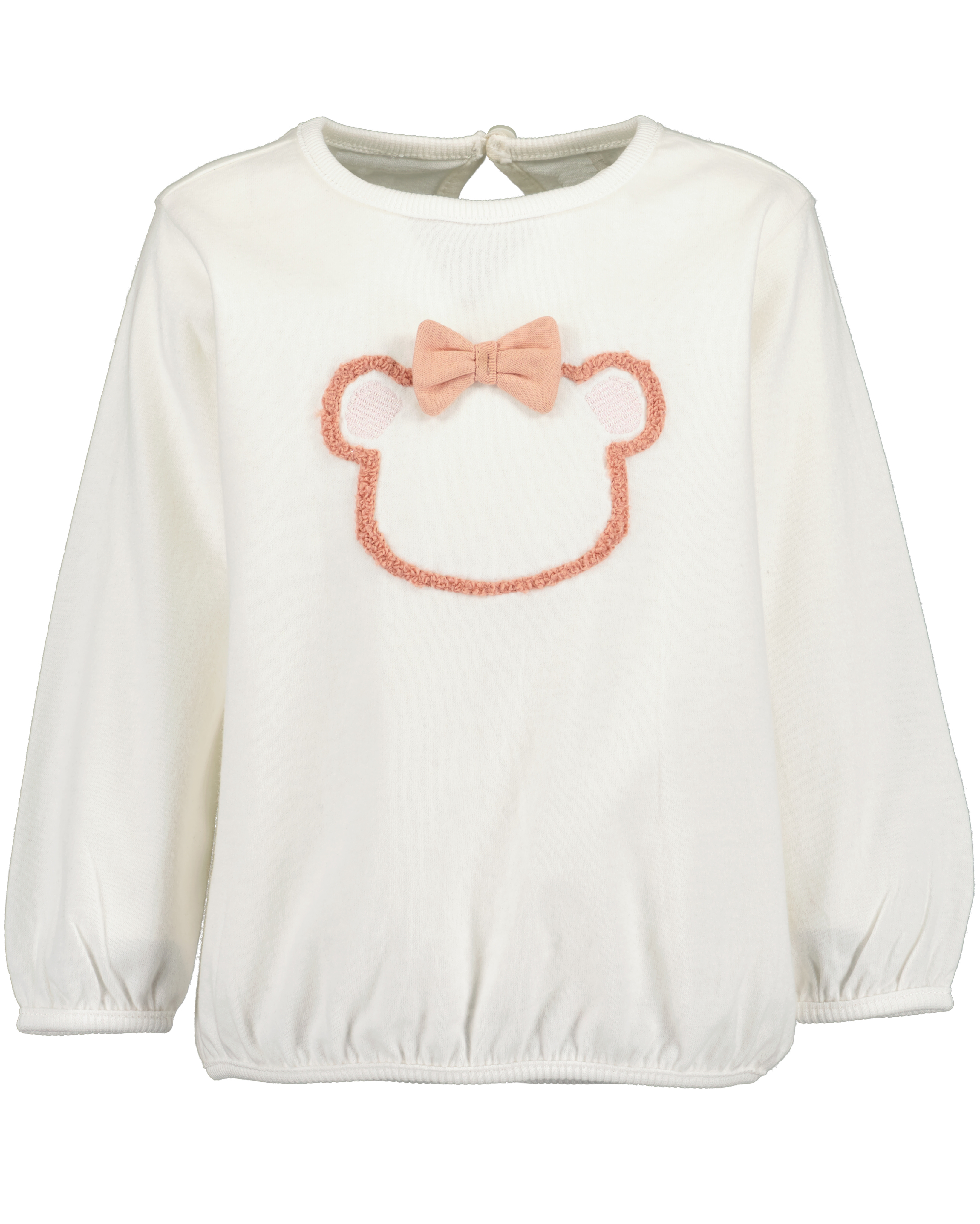 LONGSLEEVE CUTE BEAR, OFF-WHITE