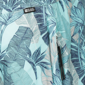BEACHBERMUDA BLADEREN, AQUA BLAUW