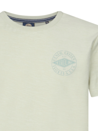 SHIRT MET PETROL LOGO & BACK PRINT, SALIE GROEN