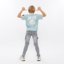 SHIRT LOOSE FIT, LICHT BLAUW
