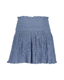 ROK CREPE BLAUW, JUST A GIRL