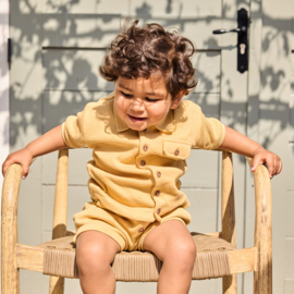 BLOUSE OKER GEEL, PARADISE