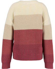 GESTREEPTE TRUI KNITWEAR, FLOWER