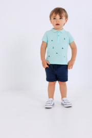 KORTE BROEK BLAUW, FESTIVE