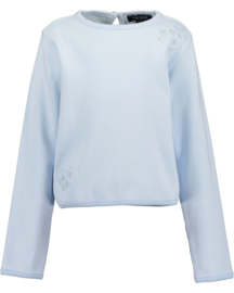 SWEATER LICHT BLAUW, BLUE GARDEN
