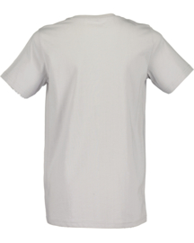 SHIRT MET PRINT, GRIJS