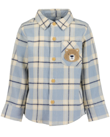 GERUITE BLOUSE LICHT BLAUW, TRAKTOR