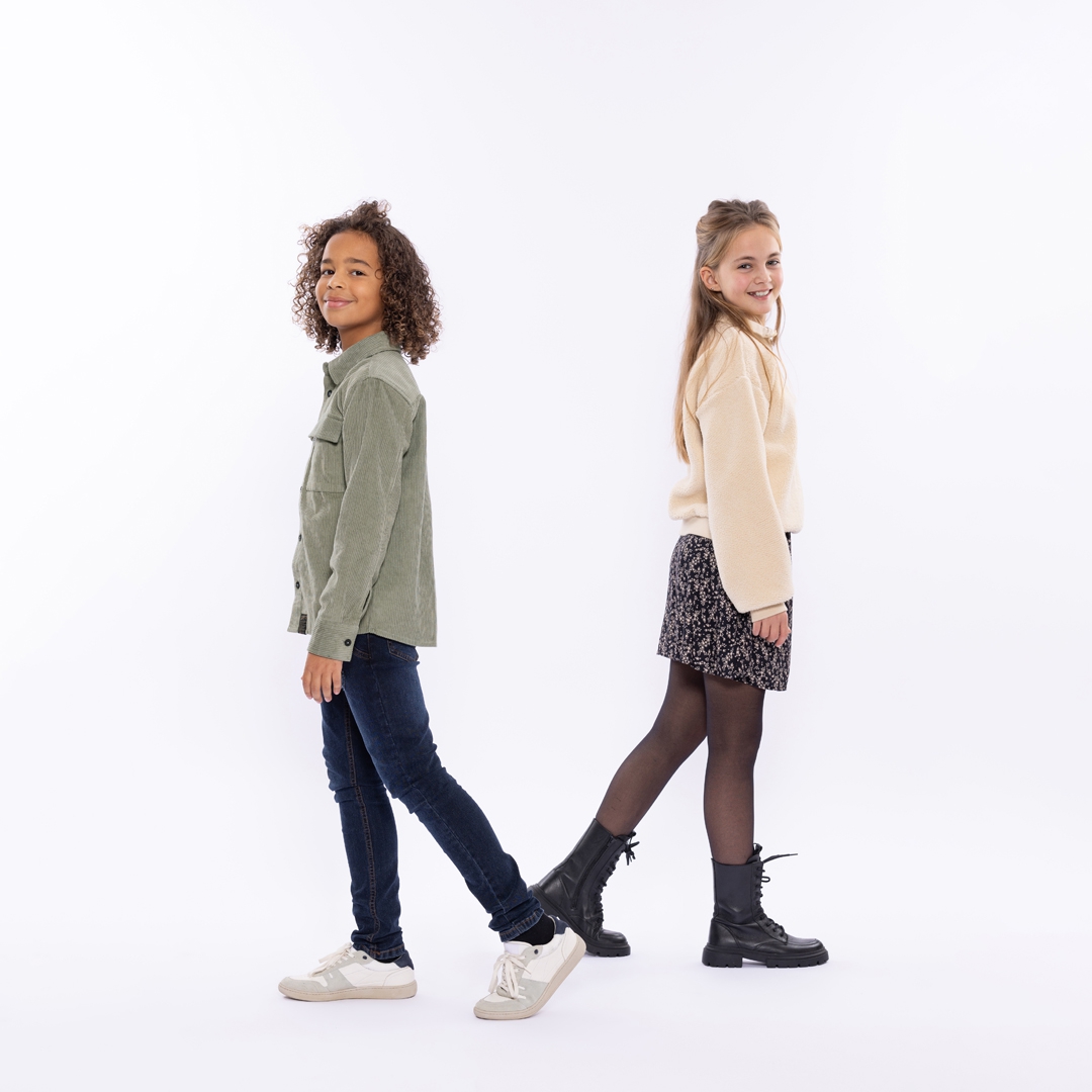 BLOUSE, GRIJSGROEN