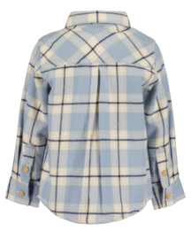 GERUITE BLOUSE LICHT BLAUW, TRAKTOR