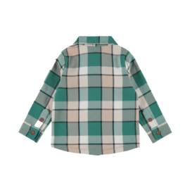 GEBLOKTE BLOUSE, LIKE TO SKATE