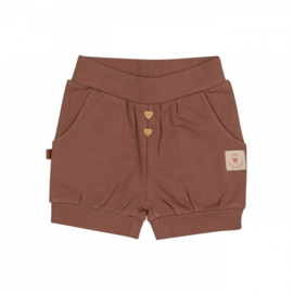 KORTE BROEK DONKER OUD ROZE, LOVE GARDEN