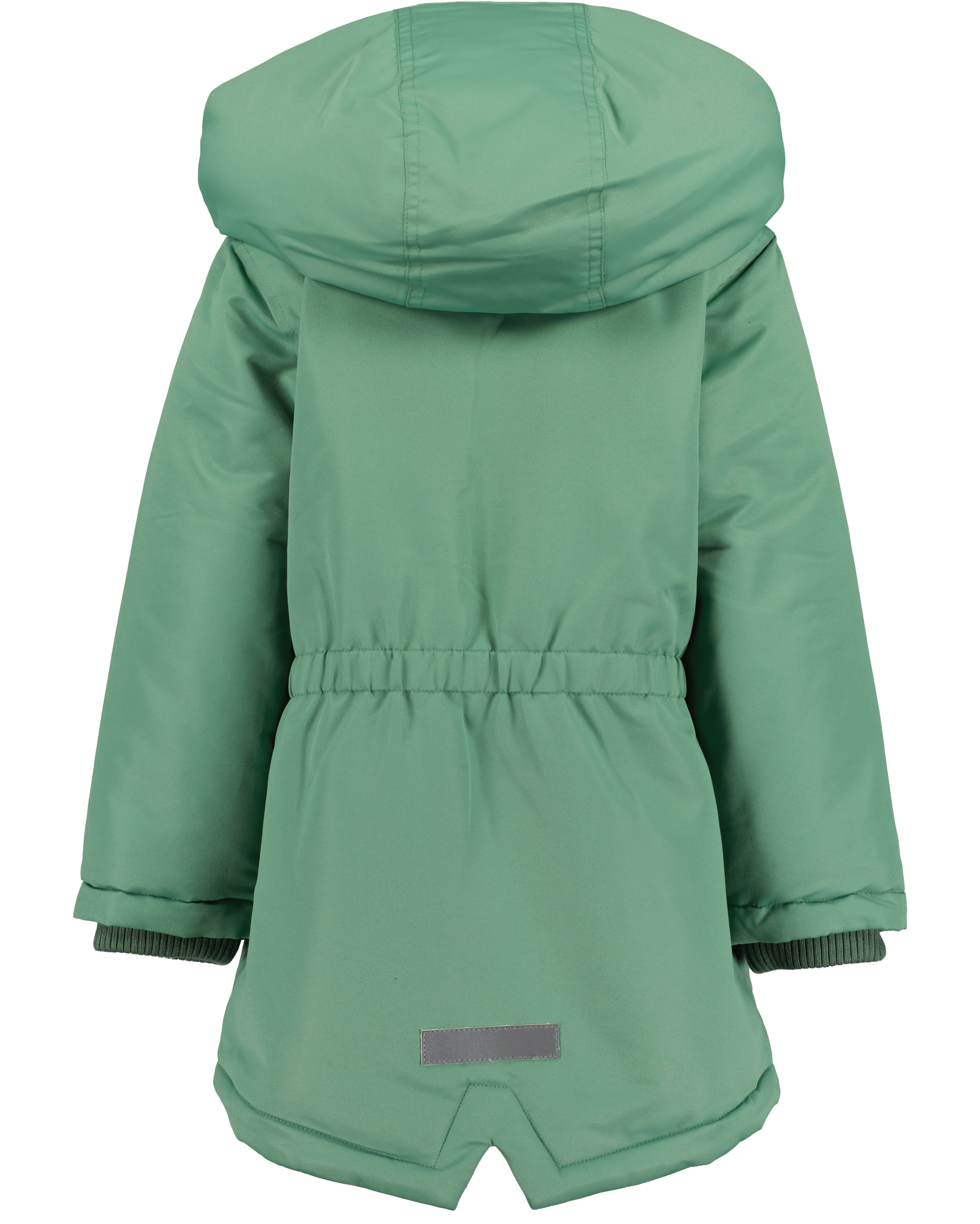 WINTERPARKA FLOWERS, GROEN