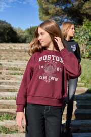 SWEATER BURGUNDY, BOSTON