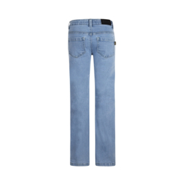 JEANS WIDE FIT, BLAUW