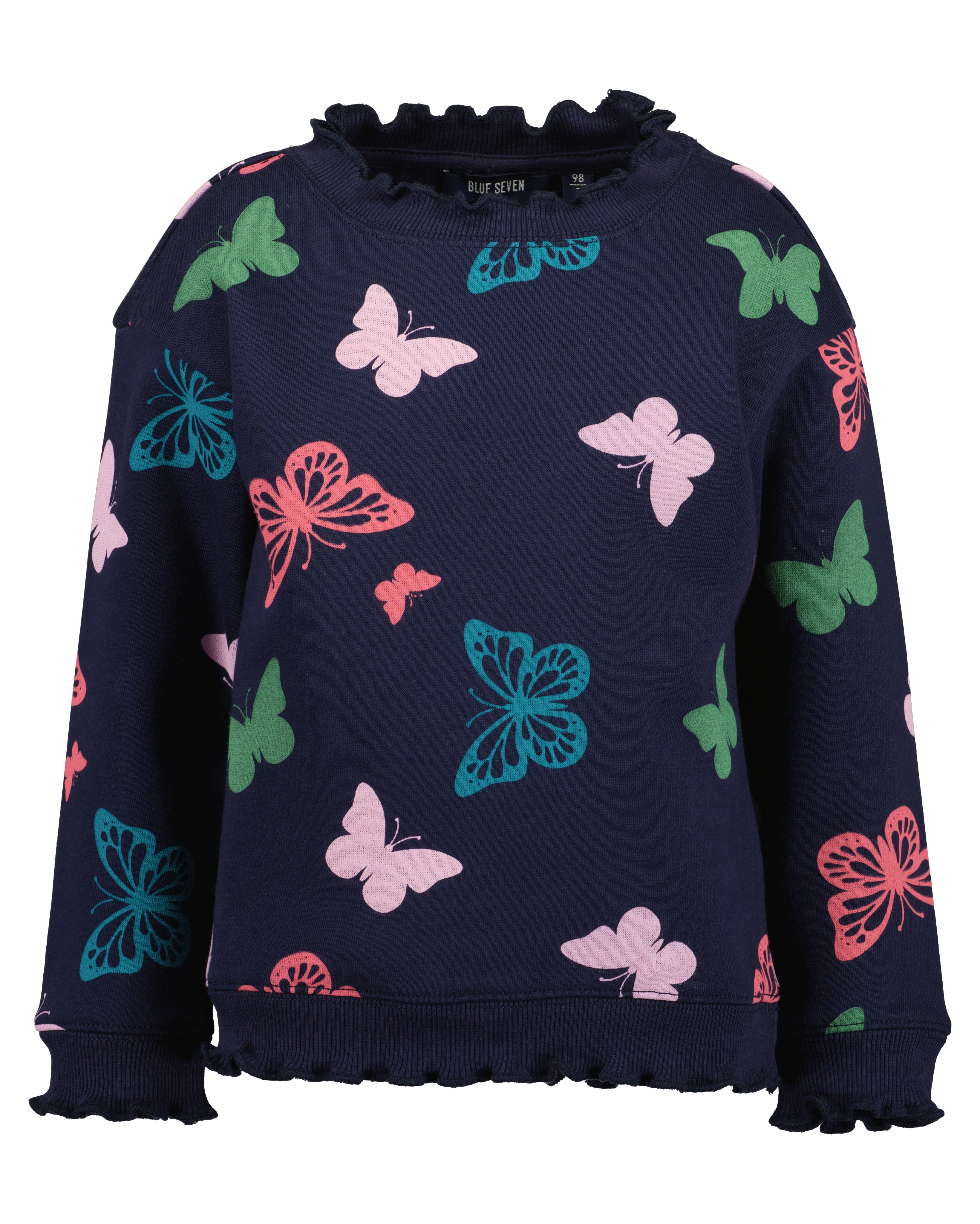 SWEATER ESSENTIELS, NACHTBLAUW