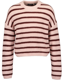 GESTREEPTE TRUI KNITWEAR ROZE, SPECIAL