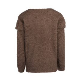 VEST, DONKER TAUPE