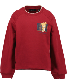 SWEATER BORDEAUX, TEDDY